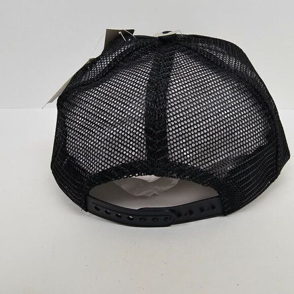 Vtg Chicago White Sox ANNCO Black Adjustable‎ Snapback MLB Baseball Hat Cap NWT - Picture 5 of 10